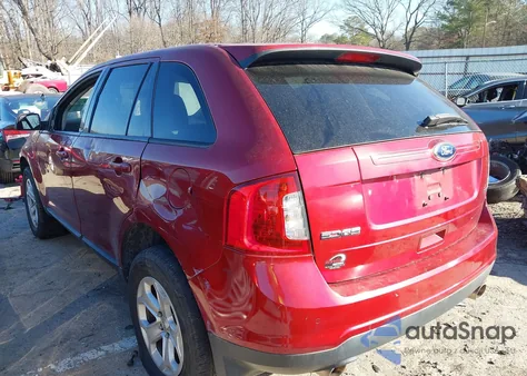 2014 Ford Edge Sel из США, поврежденный, VIN 2FMDK3JC6EBB52520